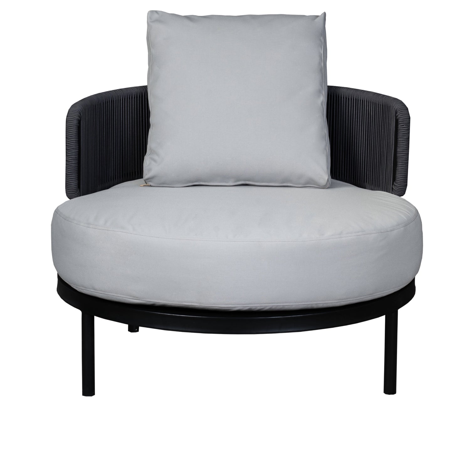 ROUND FAUTEUIL WITH ROPES